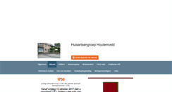 Desktop Screenshot of 4huisartsentienen.be